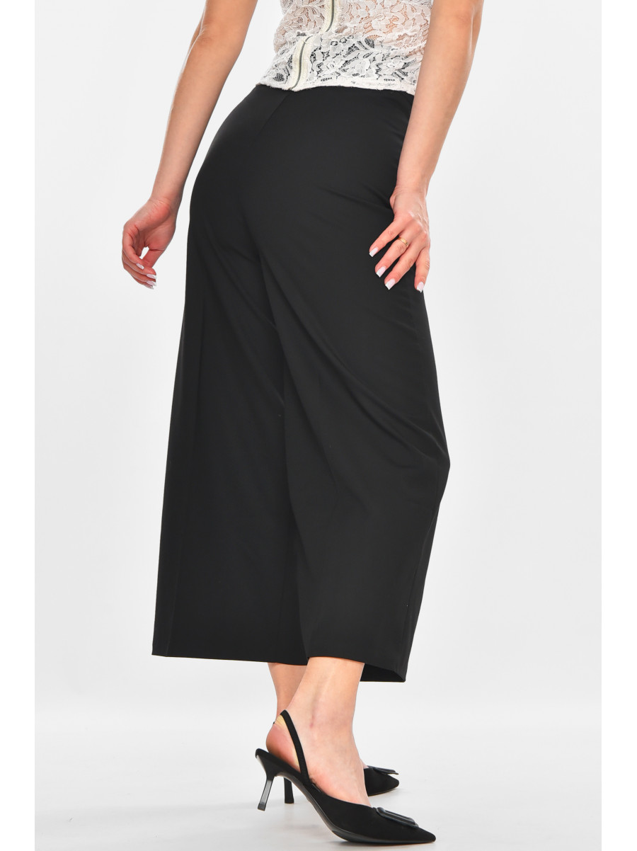 Брюки женские однотонные черного цвета 0090 211246C