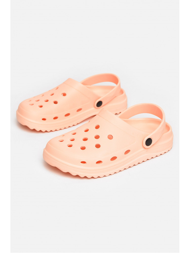Кроксы женские светло-оранжевого цвета 5063-2 211249C