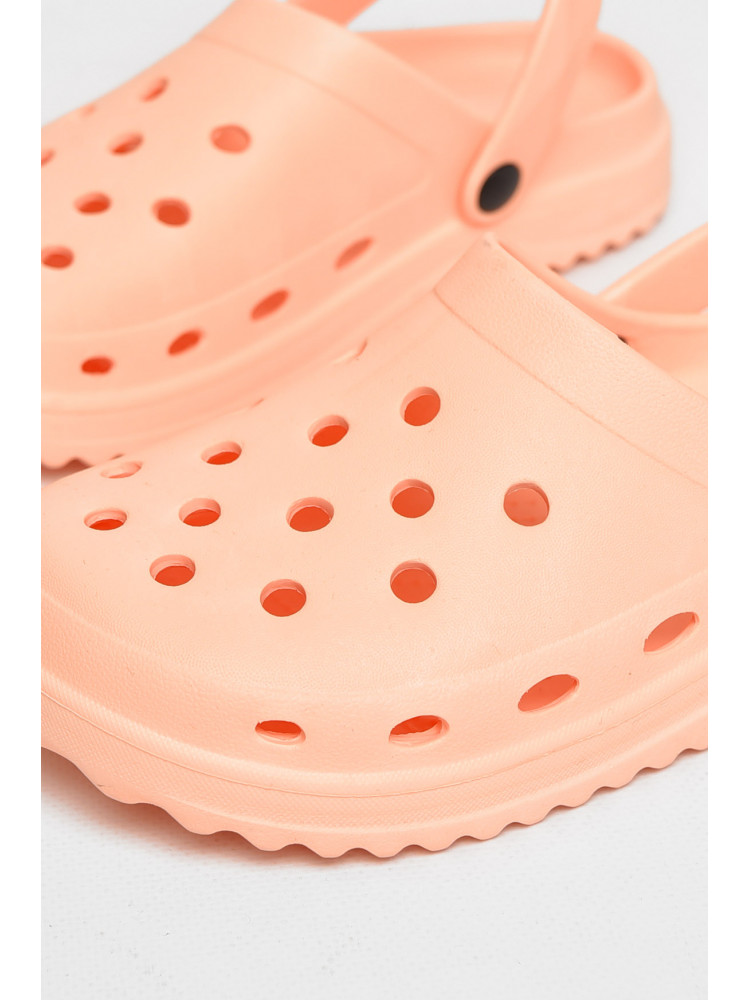 Кроксы женские светло-оранжевого цвета 5063-2 211249C
