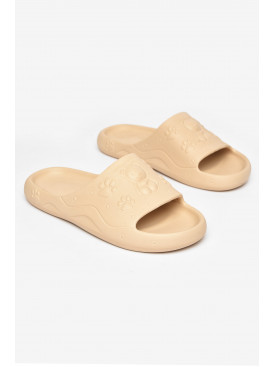 Шлепанцы пена женские бежевого цвета 5066-2 211250C