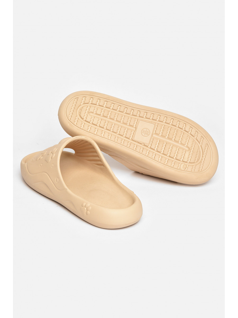 Шлепанцы пена женские бежевого цвета 5066-2 211250C