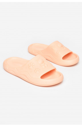 Шлепанцы пена женские светло-оранжевого цвета 5066-2 211251C