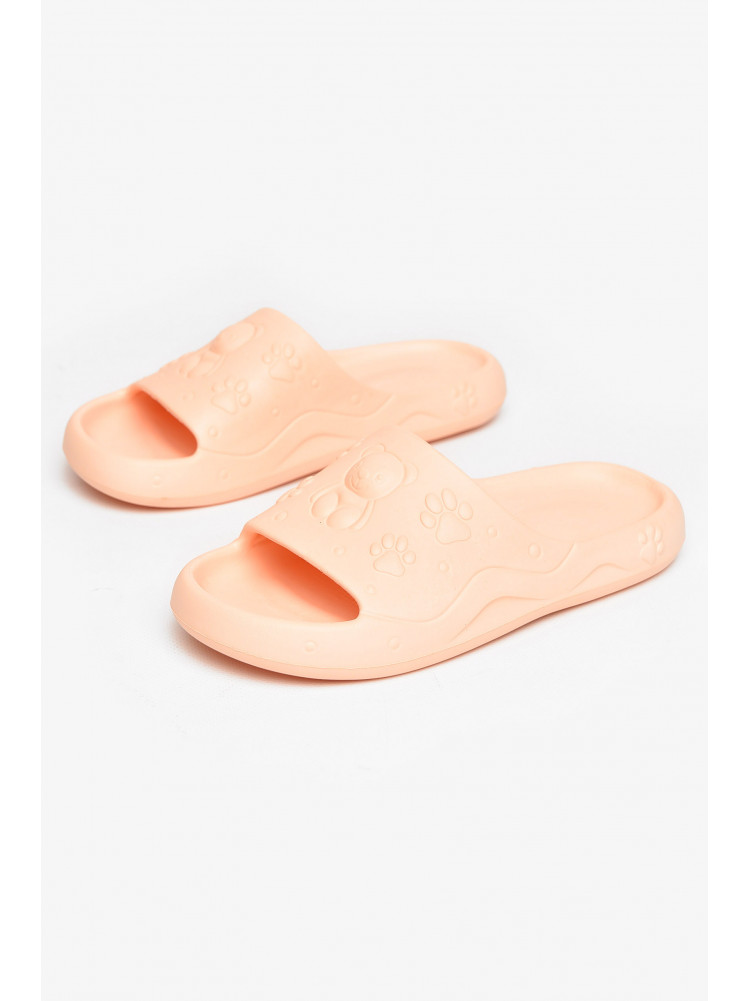 Шлепанцы пена женские светло-оранжевого цвета 5066-2 211251C