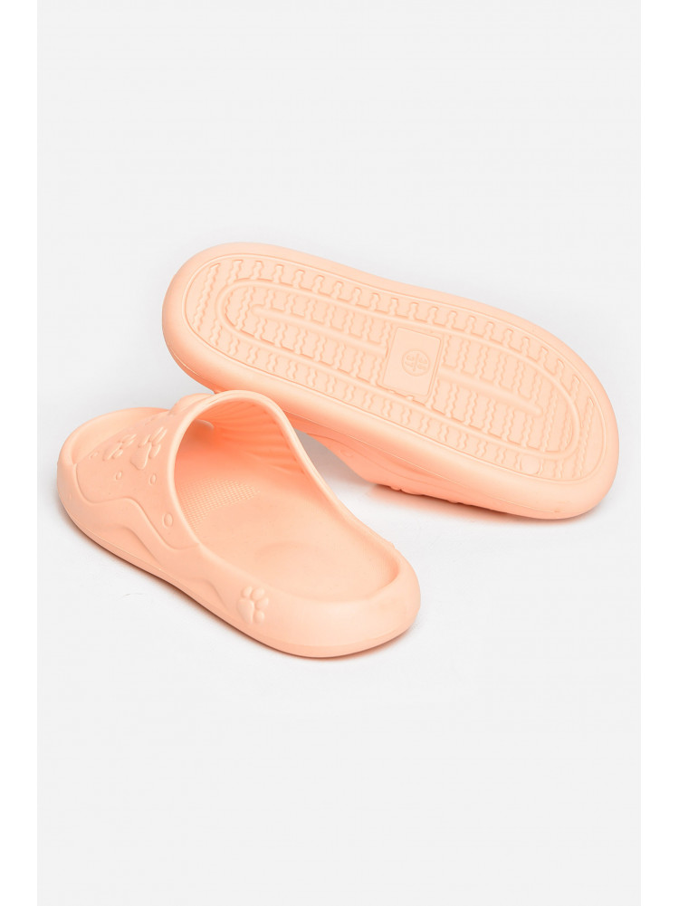 Шлепанцы пена женские светло-оранжевого цвета 5066-2 211251C