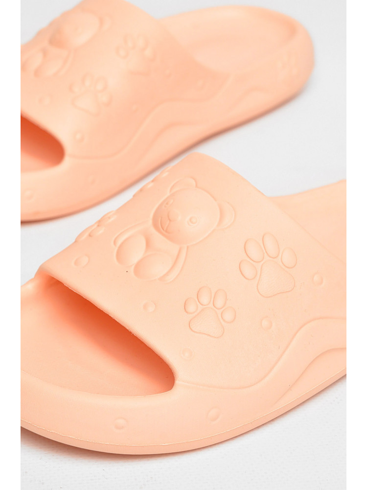 Шлепанцы пена женские светло-оранжевого цвета 5066-2 211251C