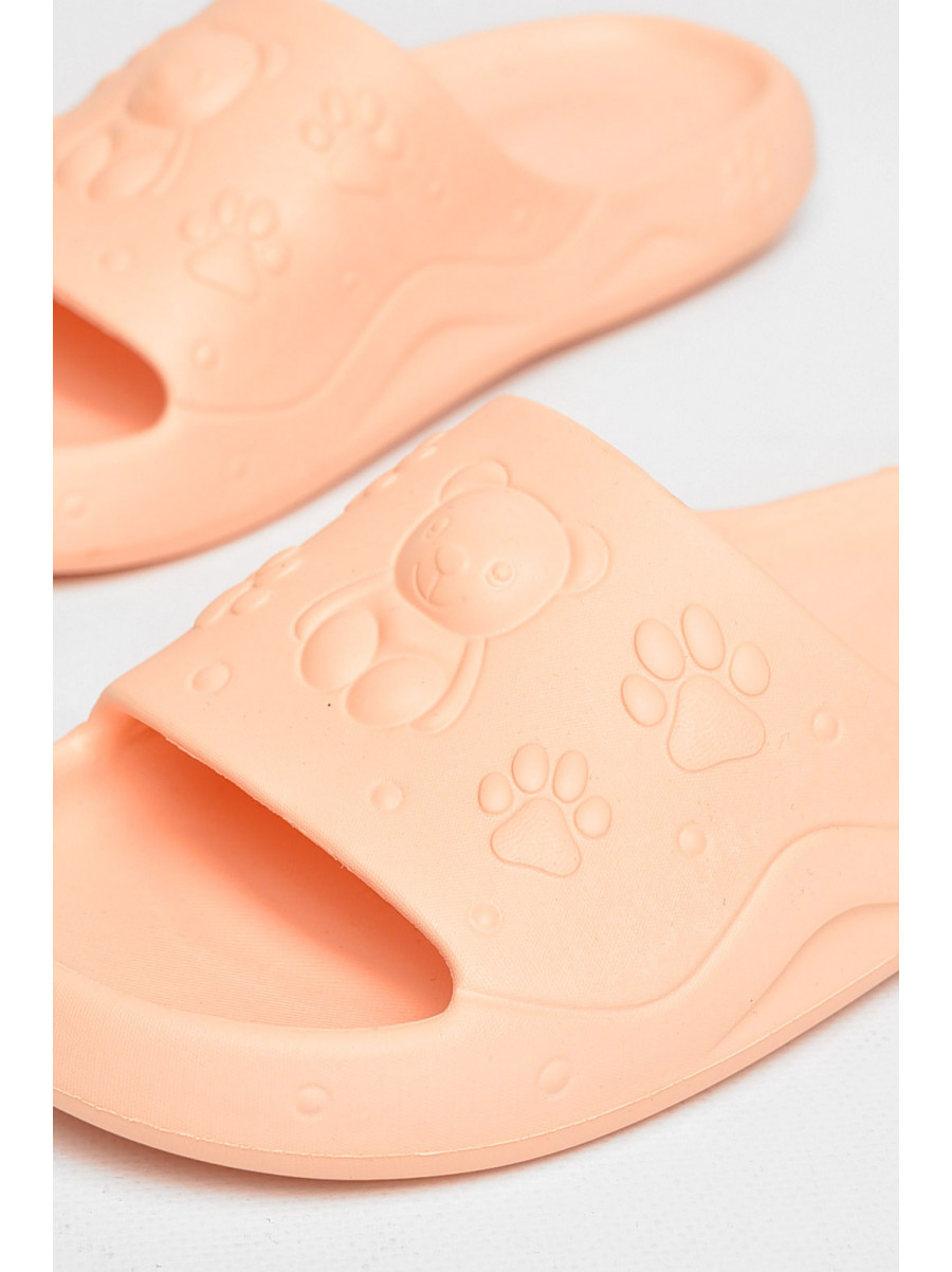 Шлепанцы пена женские светло-оранжевого цвета 5066-2 211251C