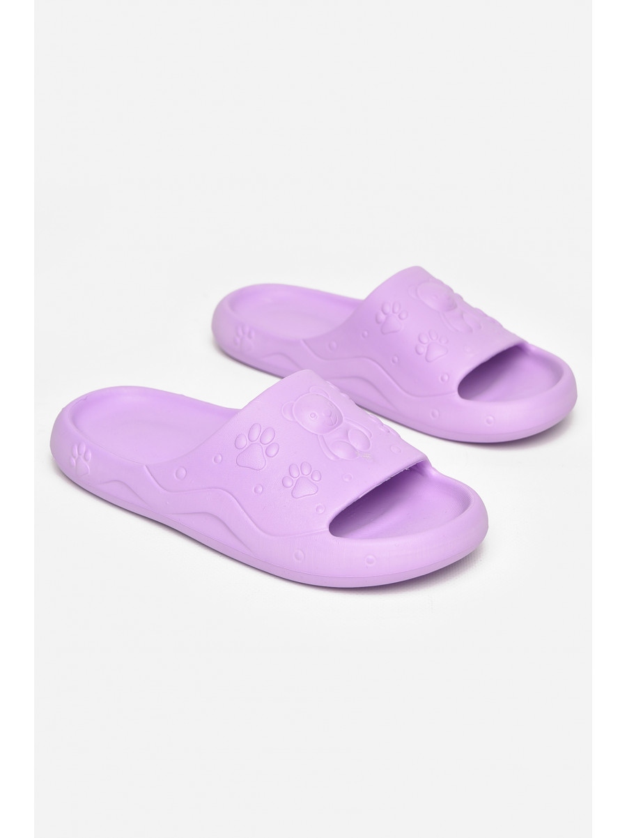 Шлепанцы пена женские сиреневого цвета 5066-2 211252C