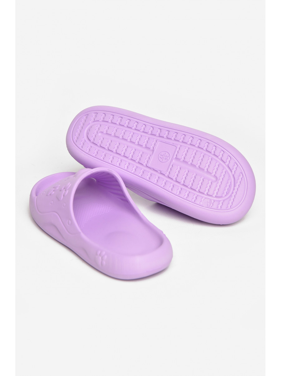 Шлепанцы пена женские сиреневого цвета 5066-2 211252C