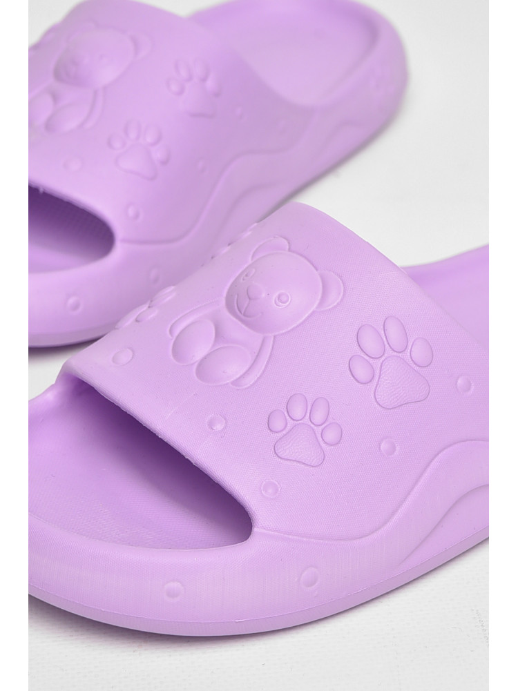 Шлепанцы пена женские сиреневого цвета 5066-2 211252C