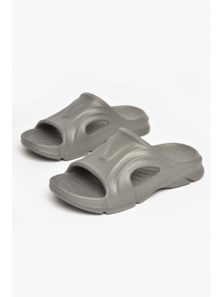 Шлепанцы пена женские серого цвета 5075-2 211253C