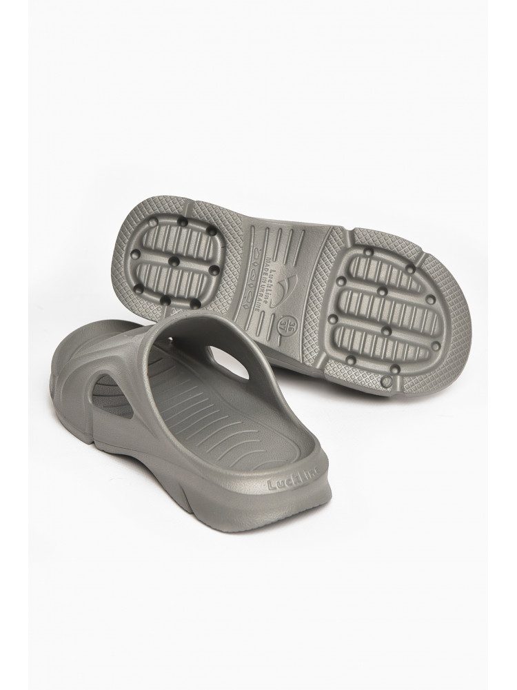 Шлепанцы пена женские серого цвета 5075-2 211253C