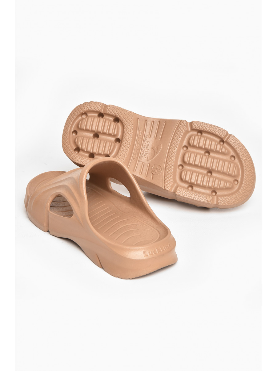 Шлепанцы пена женские коричневого цвета 5075-2 211255C