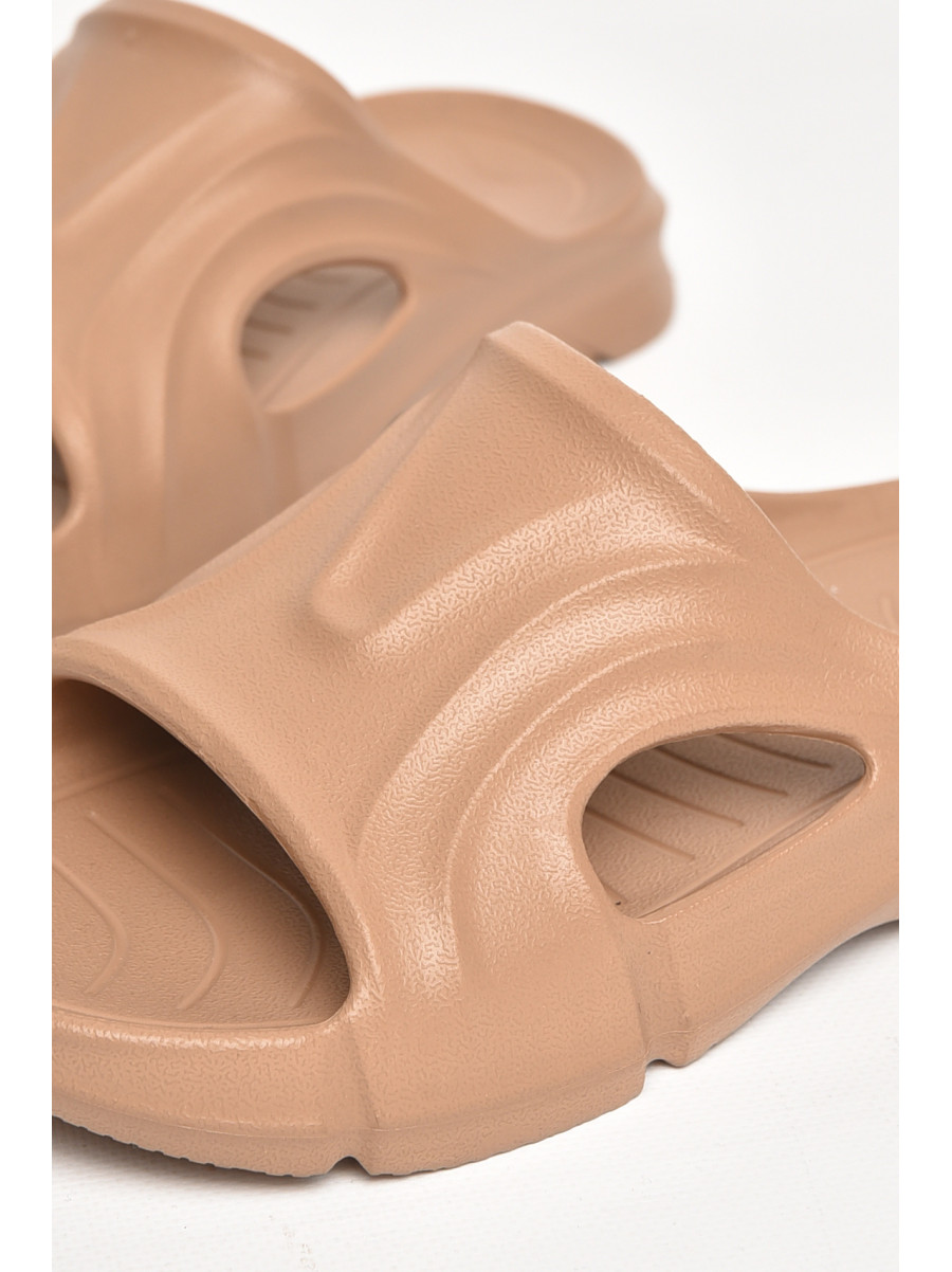 Шлепанцы пена женские коричневого цвета 5075-2 211255C