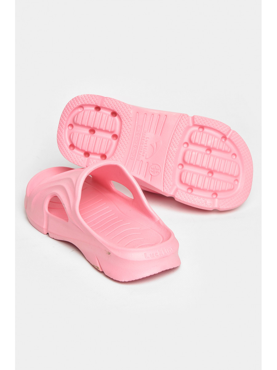 Шлепанцы пена женские розового цвета 5075-2 211258C