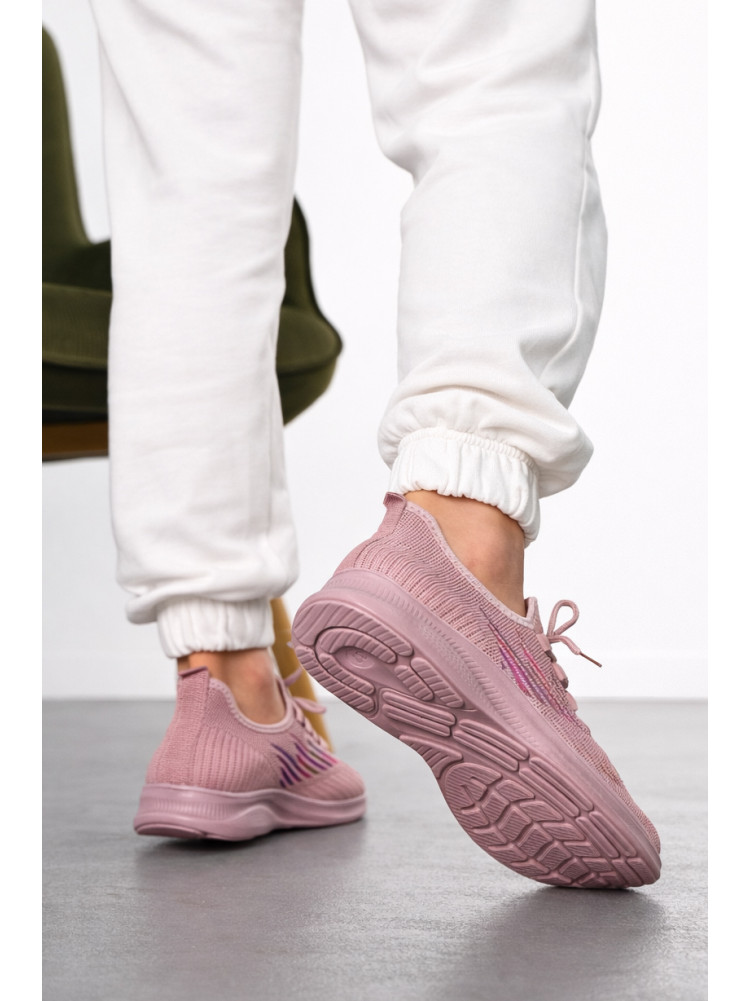 Кроссовки женские розового цвета Уценка м88-8 211293C