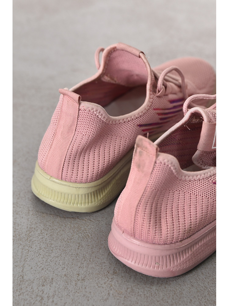 Кроссовки женские розового цвета Уценка м88-8 211293C