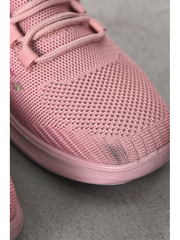 Кроссовки женские розового цвета Уценка м86-8 211296C