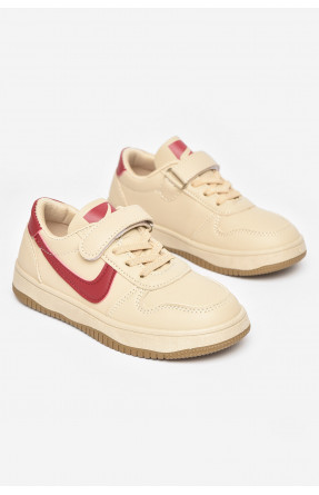 Кроссовки детские бежевого цвета М2-6 211307C Кроссовки детские бежевого цвета М2-6 211307C