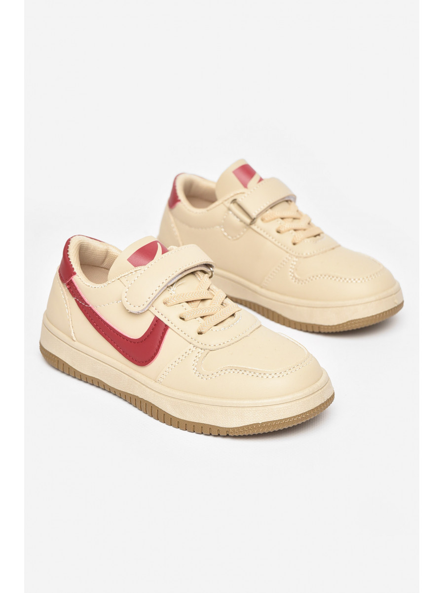 Кроссовки детские бежевого цвета М2-6 211307C