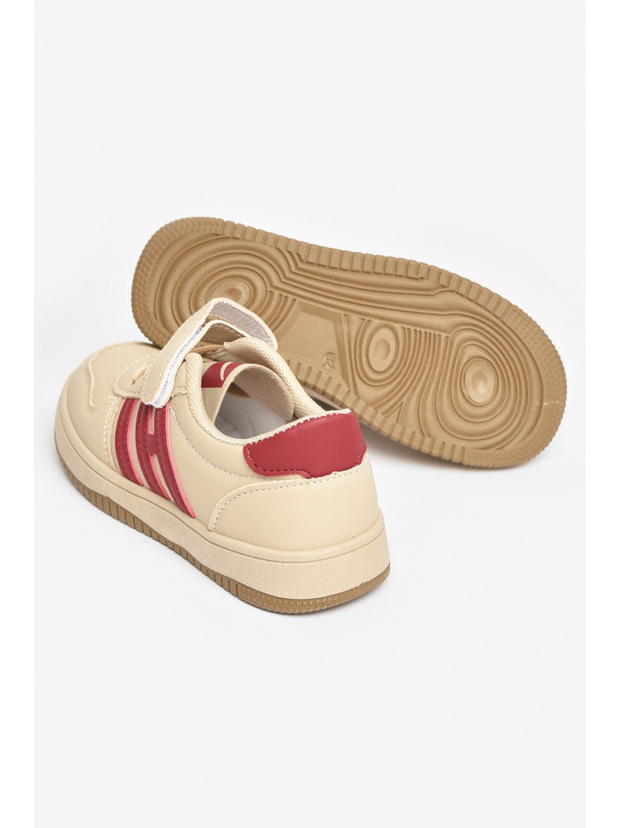 Кроссовки детские бежевого цвета М1-6 211308C