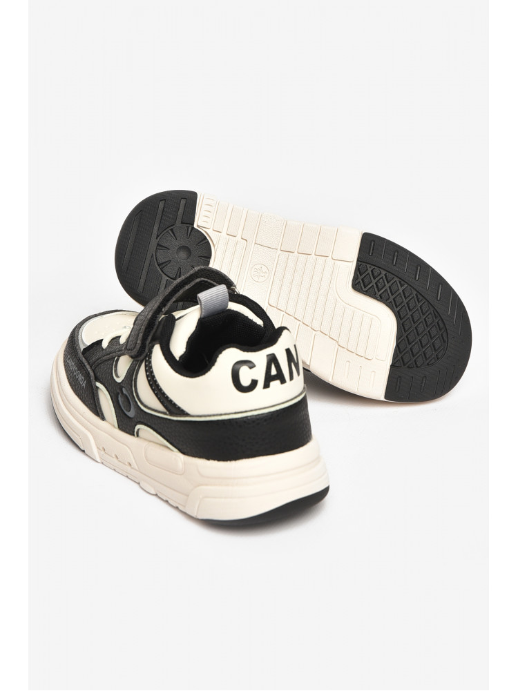 Кроссовки детские молочного цвета на липучке А761-1 211352C