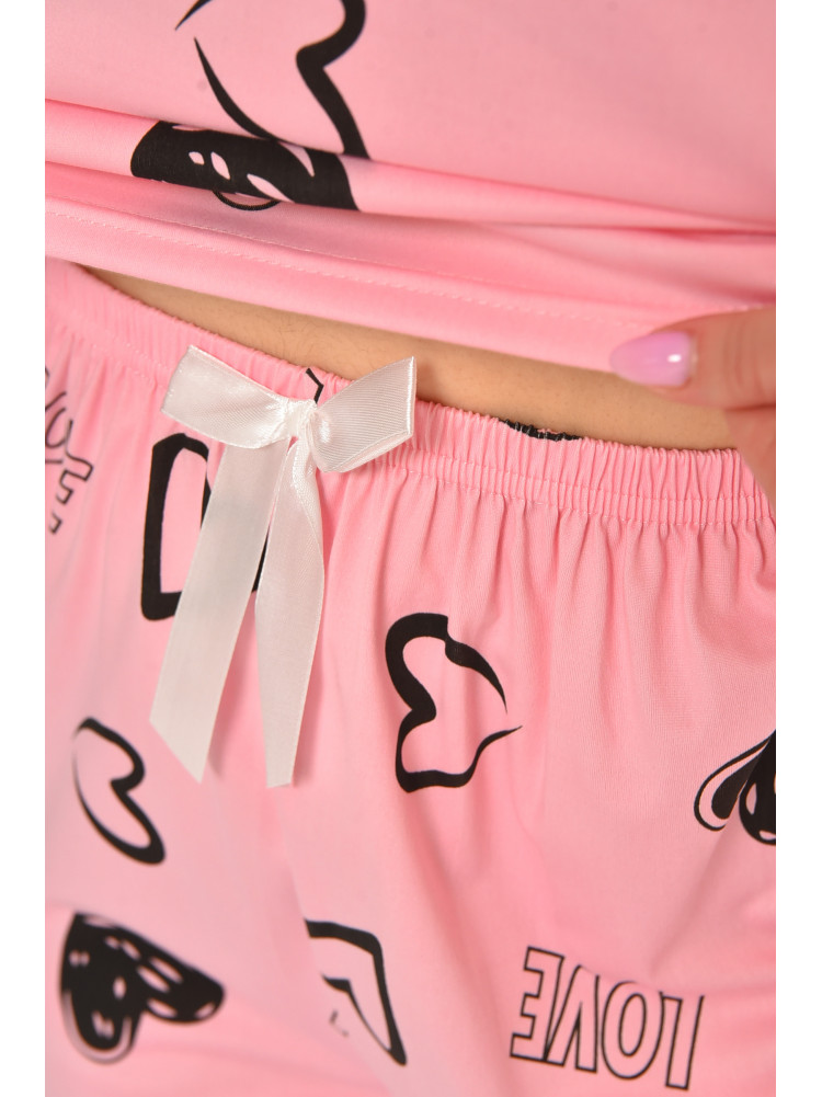 Пижама женская розового цвета 403 211361C