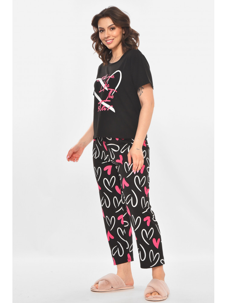 Пижама женская черного цвета 407 211370C