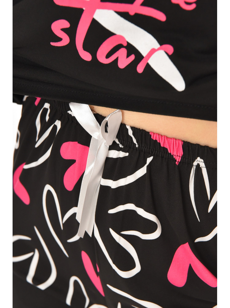 Пижама женская черного цвета 407 211370C