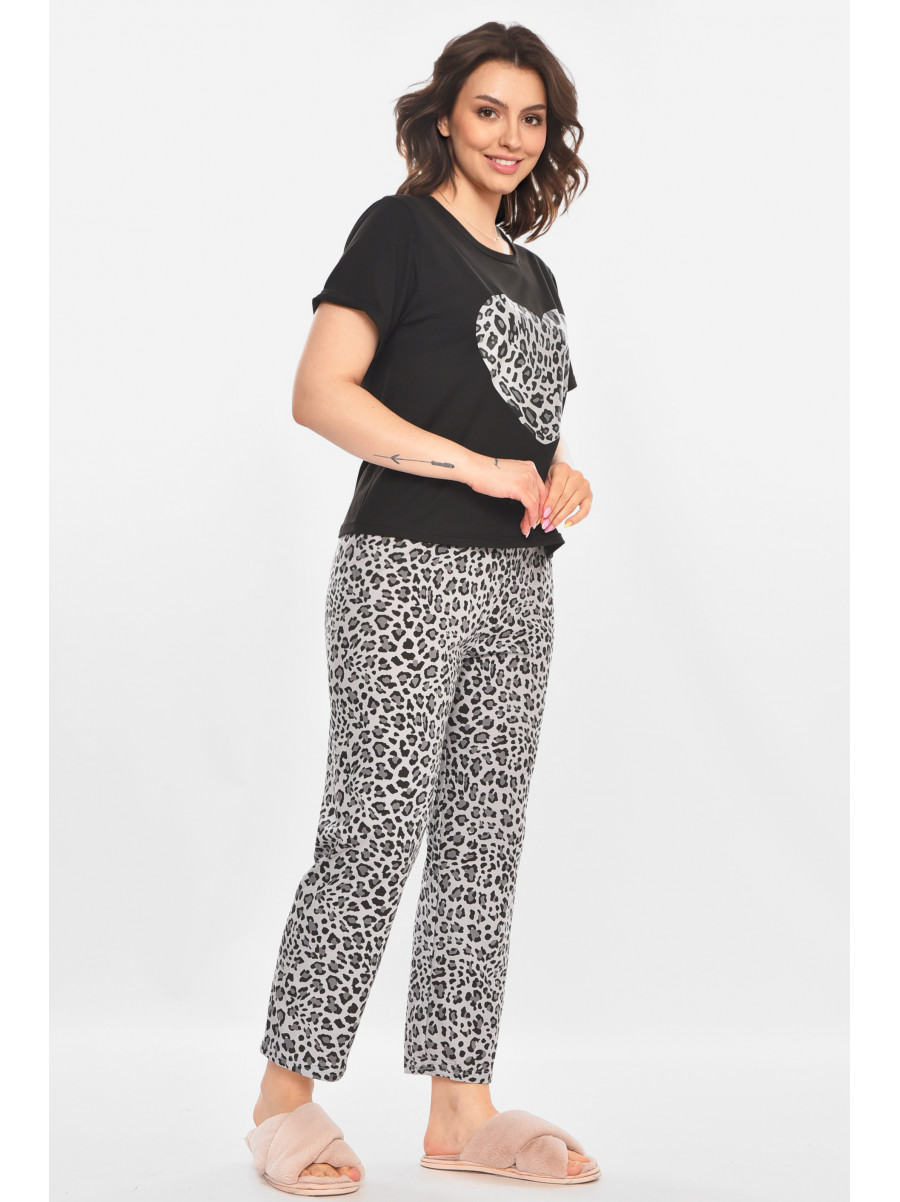 Пижама женская черного цвета 405 211372C