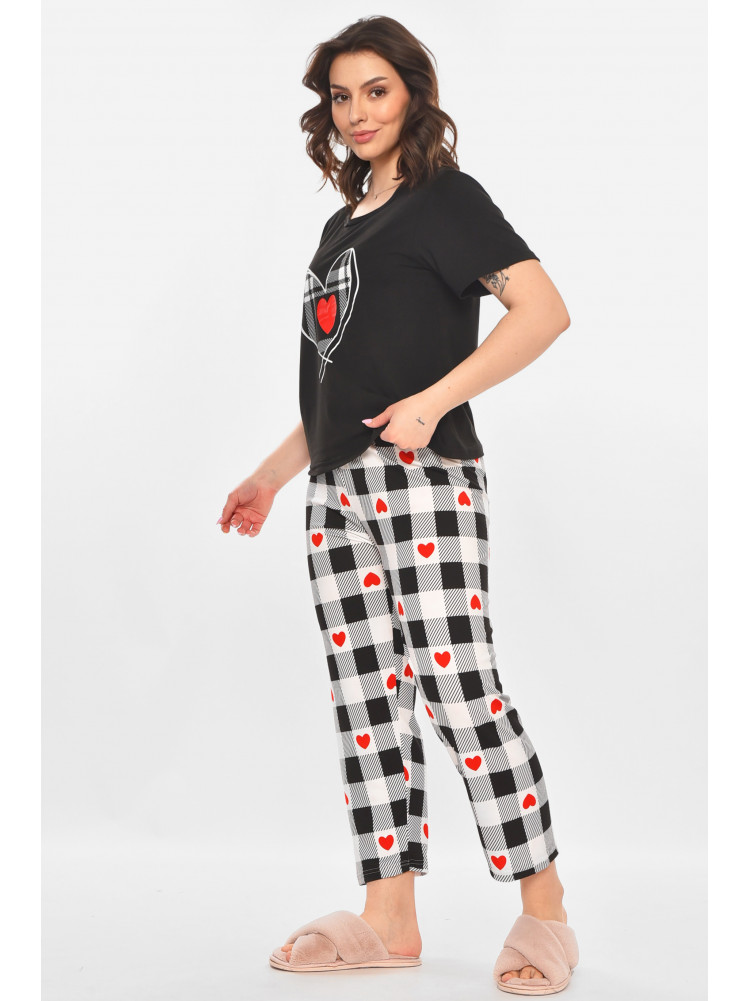 Пижама женская черного цвета 409 211375C