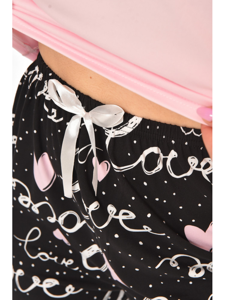 Пижама женская розового цвета 411 211376C