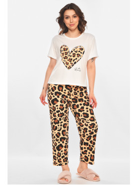 Піжама жіноча білого кольору 404 211377C