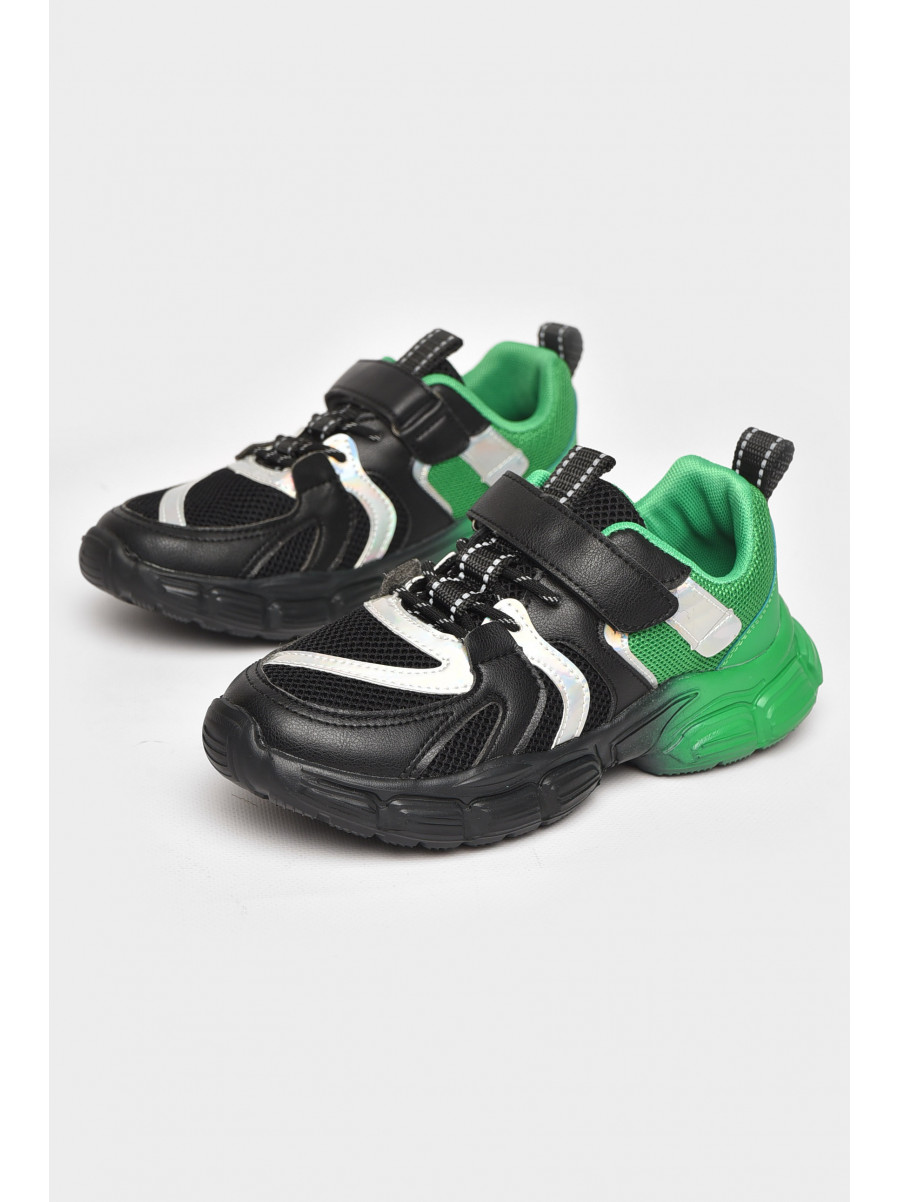 Кроссовки подросток зеленого цвета С222 211384C
