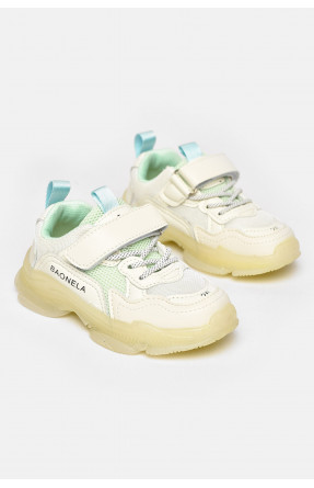 Кроссовки детские молочного цвета А072-7 211386C