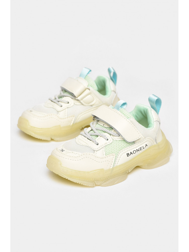 Кроссовки детские молочного цвета А072-7 211386C
