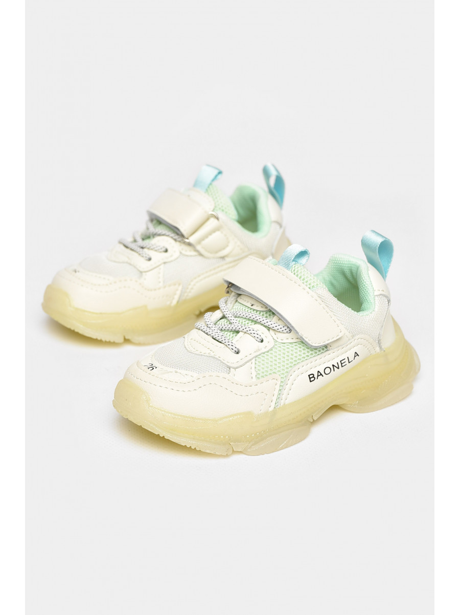 Кроссовки детские молочного цвета А072-7 211386C