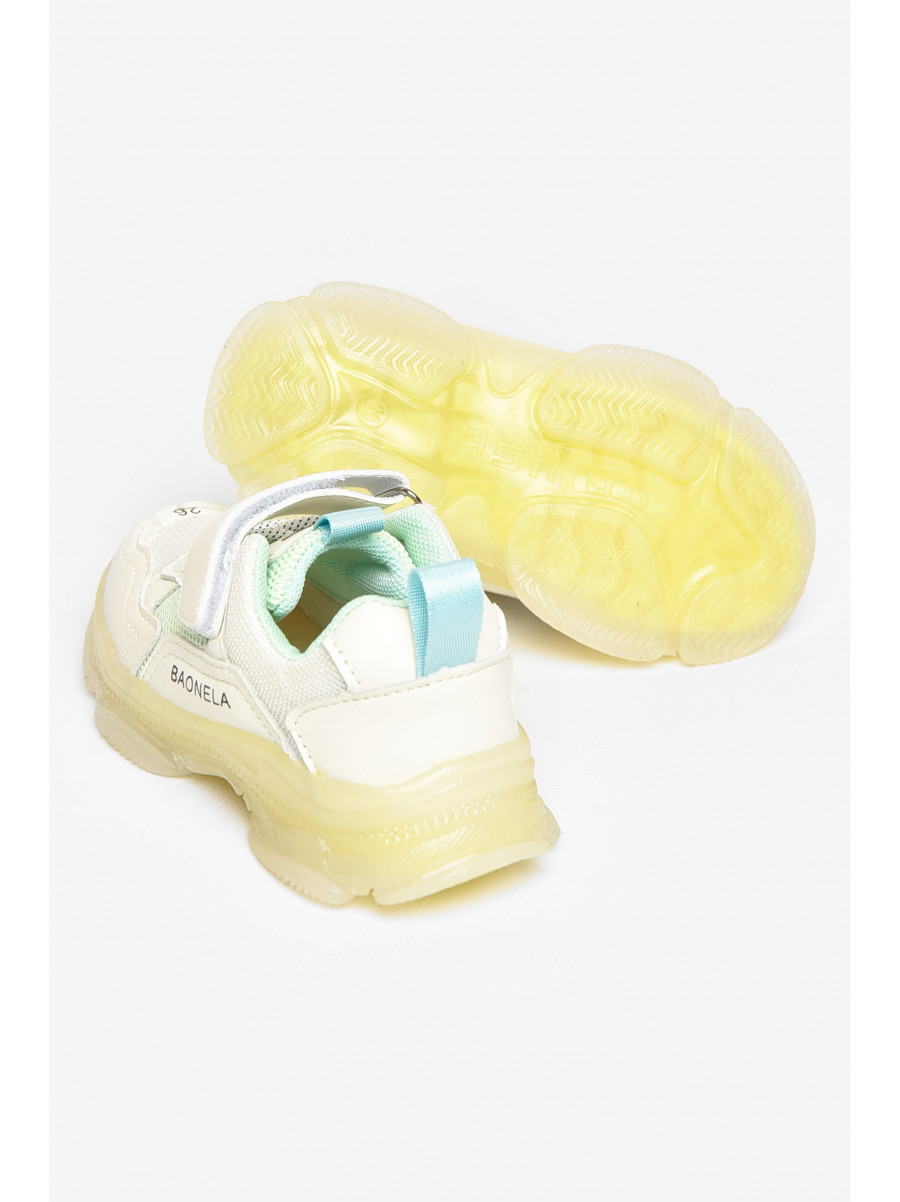 Кроссовки детские молочного цвета А072-7 211386C