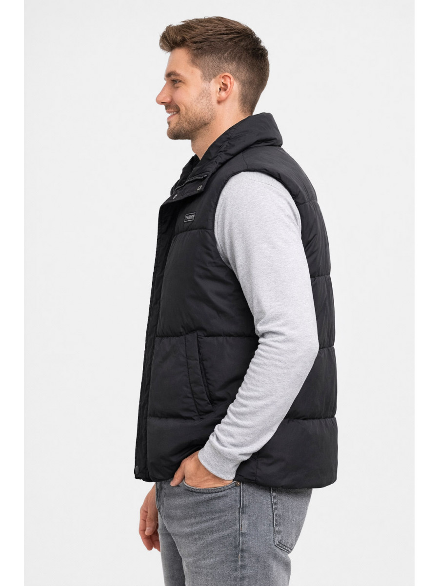 Жилетка чоловіча демісезонна чорного кольору b-1 211398C
