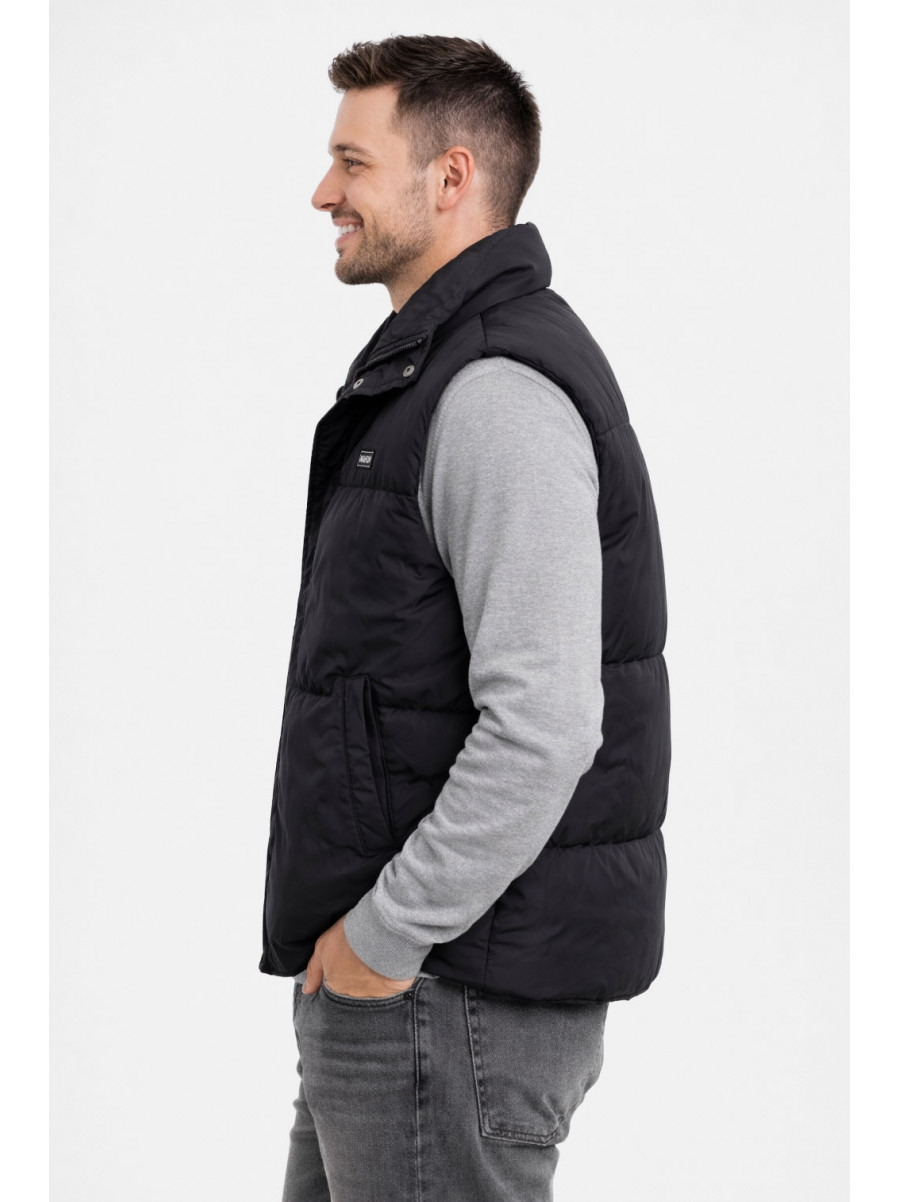Жилетка чоловіча демісезонна чорного кольору b-1 211399C