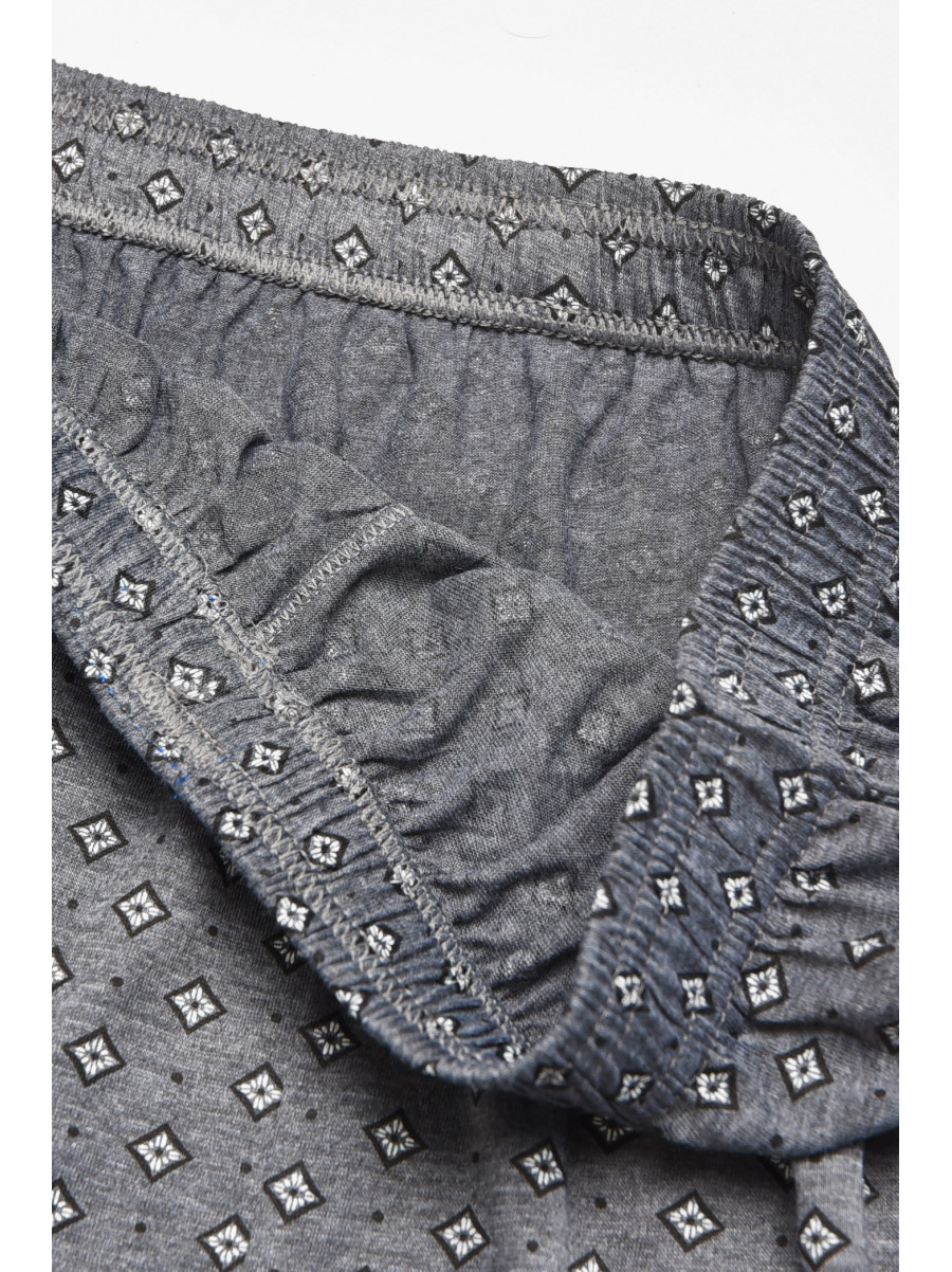 Трусы семейные мужские  серого цвета 312 211402C