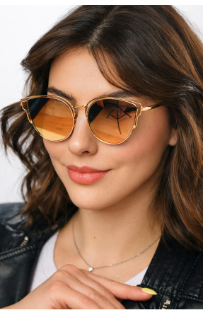 Очки женские золотого цвета 8334 211408C