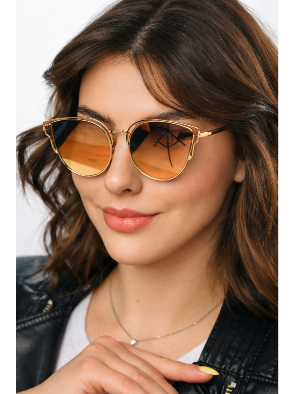 Очки женские золотого цвета 8334 211408C