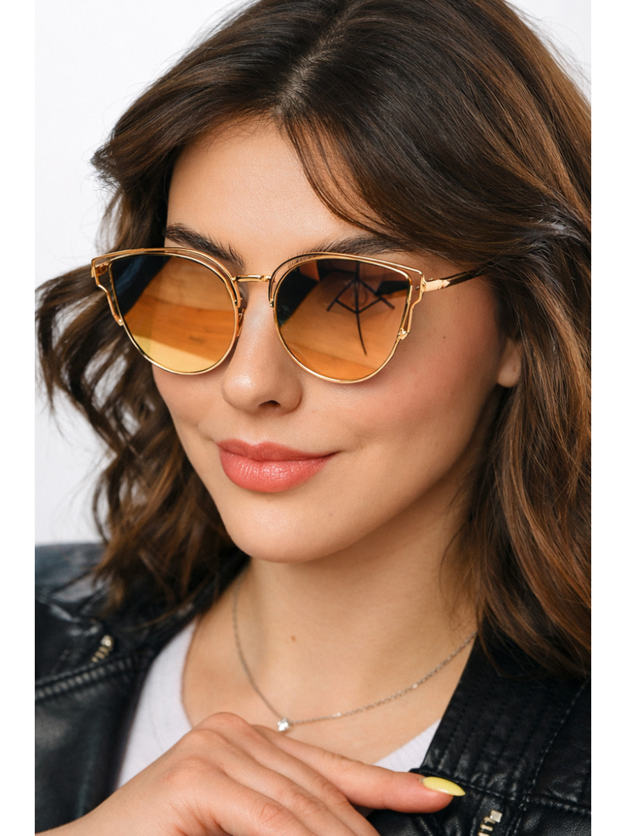 Очки женские золотого цвета 8334 211408C