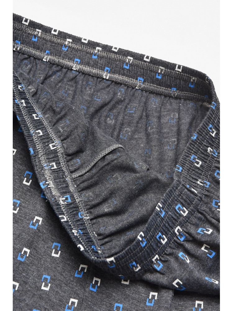 Трусы семейные мужские  серого цвета 312 211411C