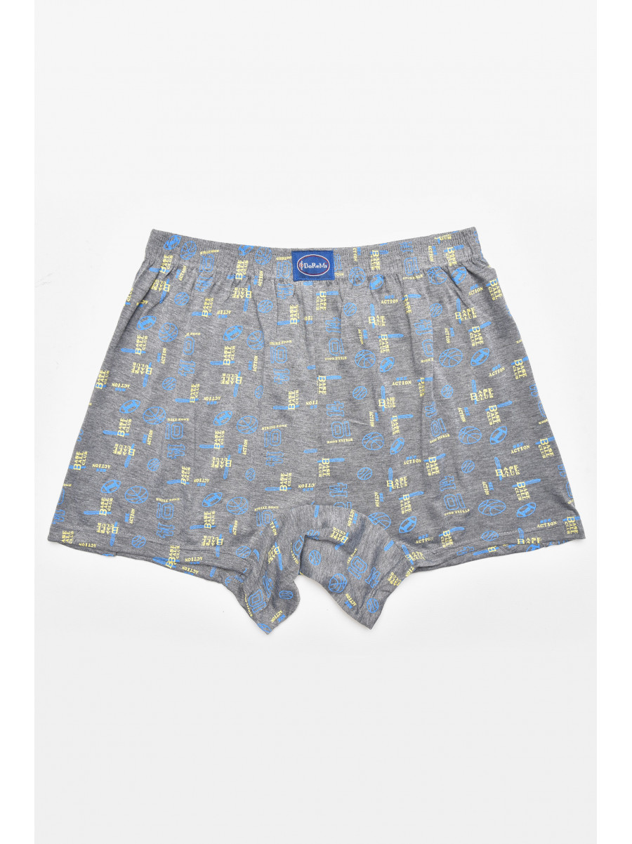 Трусы семейные мужские  серого цвета 312 211412C