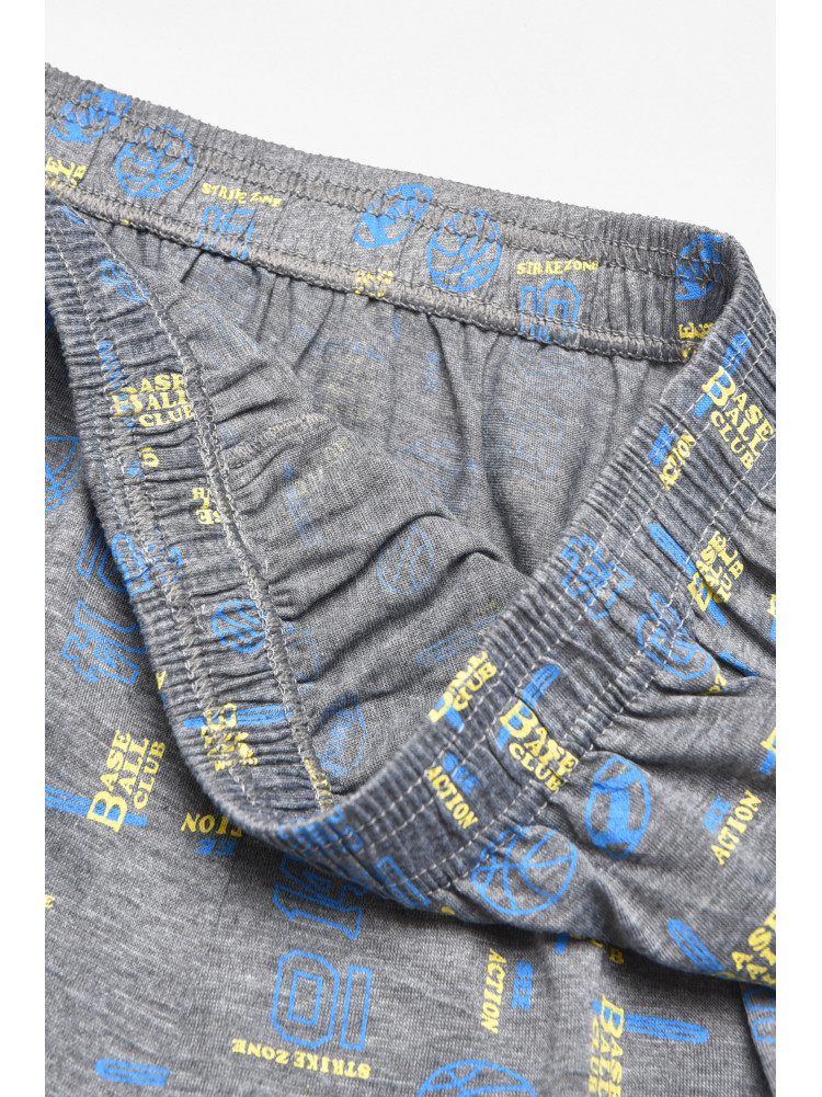 Трусы семейные мужские  серого цвета 312 211412C