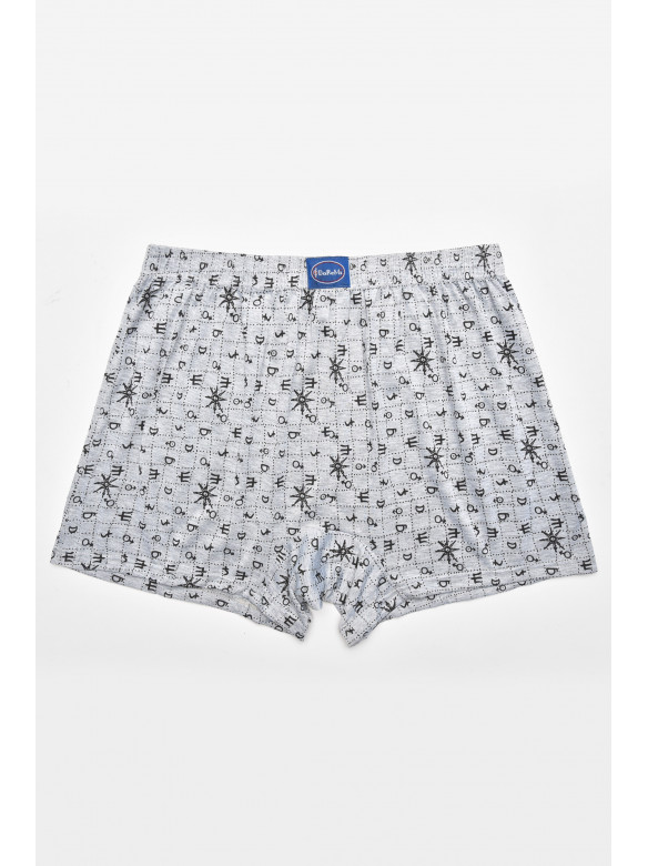 Трусы семейные мужские  серого цвета 312 211415C