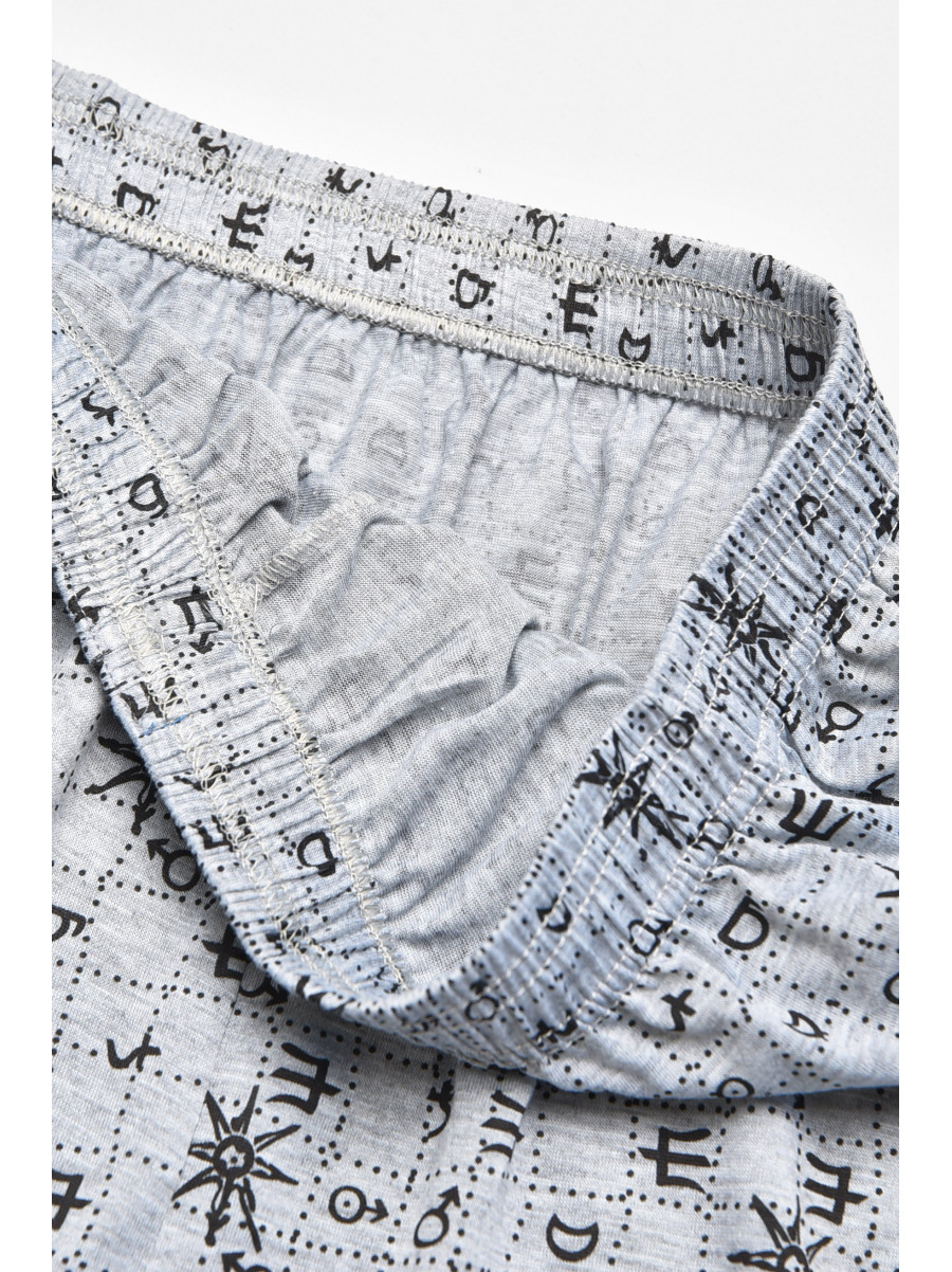 Трусы семейные мужские  серого цвета 312 211415C