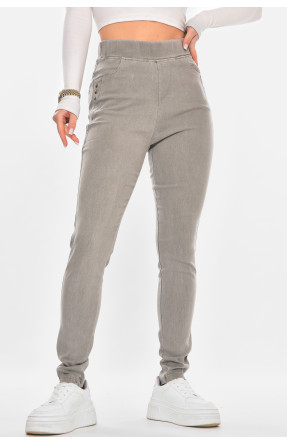 Лосины женские однотонные серого цвета А4052-3 211420C