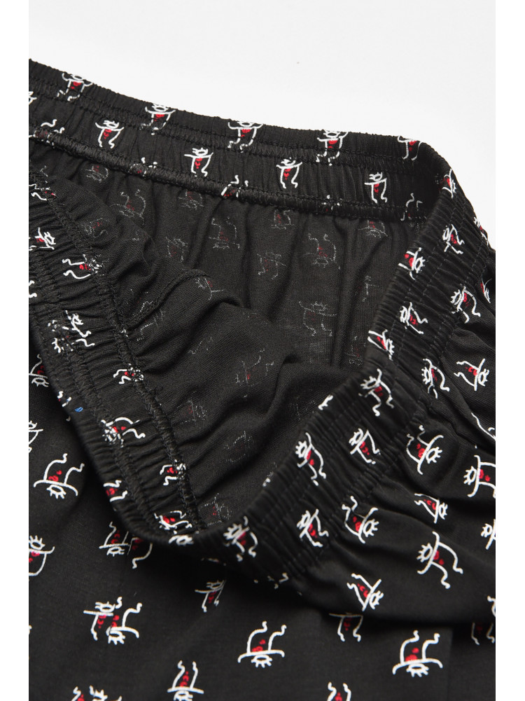 Трусы семейные мужские черного цвета 312 211423C